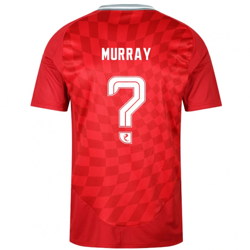 DanxenレディースPhoebe Murray#0赤ホームシャツ2024/25ジャージーユニフォーム