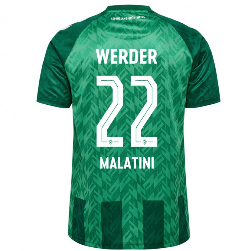 DanxenレディースJulián Malatini#22緑ホームシャツ2024/25ジャージーユニフォーム