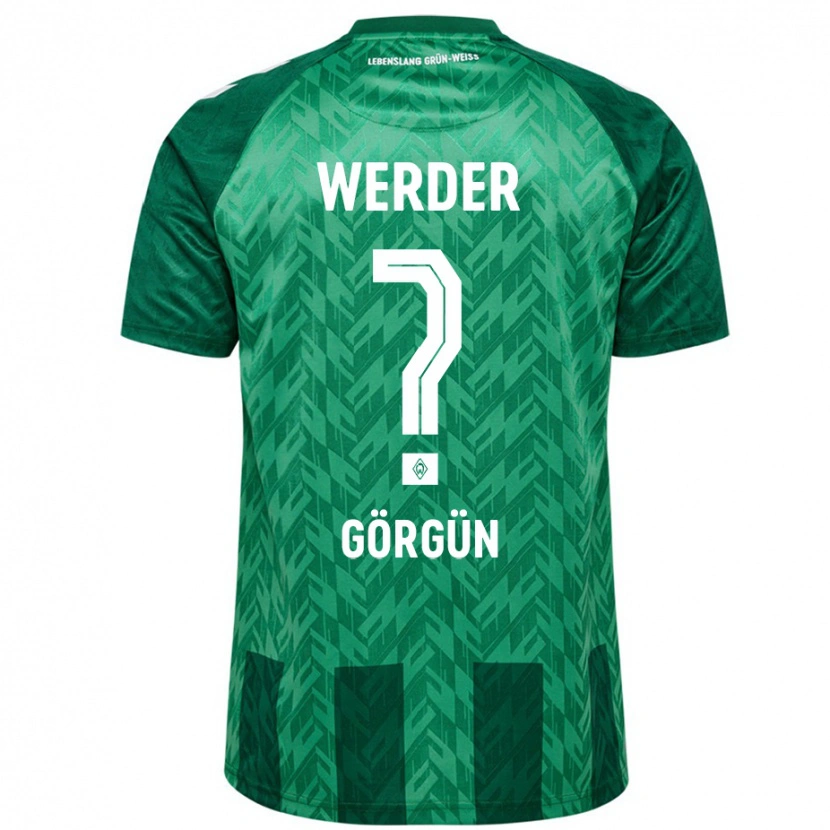 DanxenレディースDeniz-Erdem Görgün#0緑ホームシャツ2024/25ジャージーユニフォーム