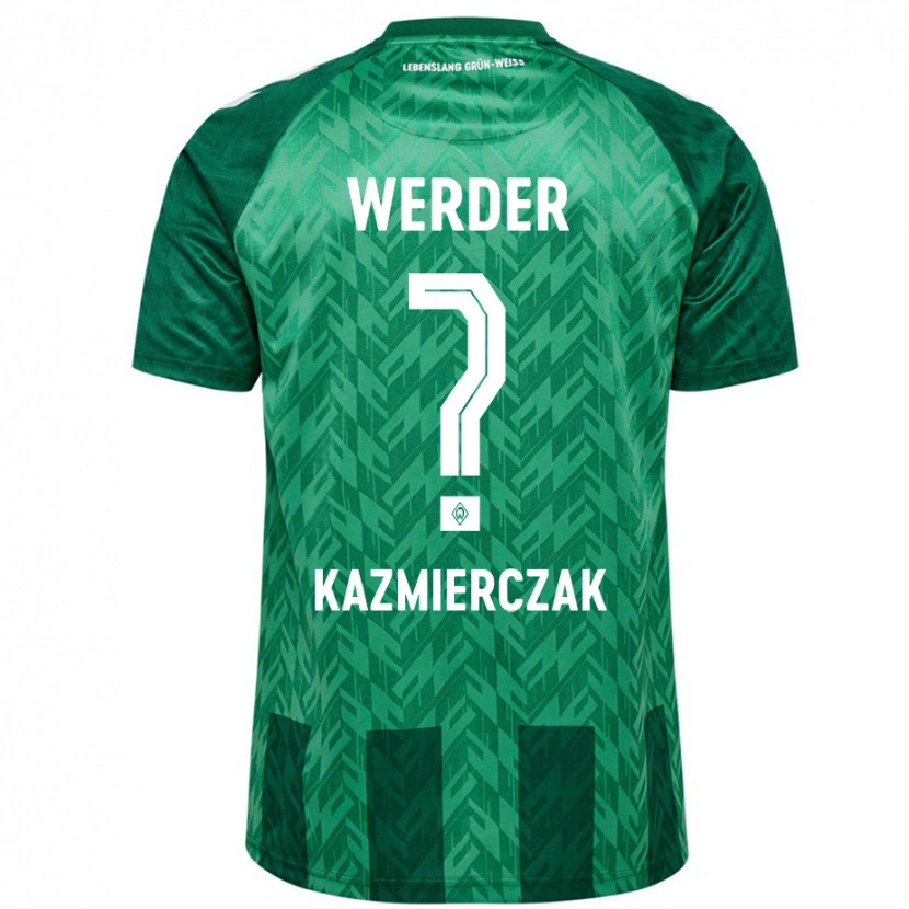 DanxenレディースDaniel Kazmierczak#0緑ホームシャツ2024/25ジャージーユニフォーム