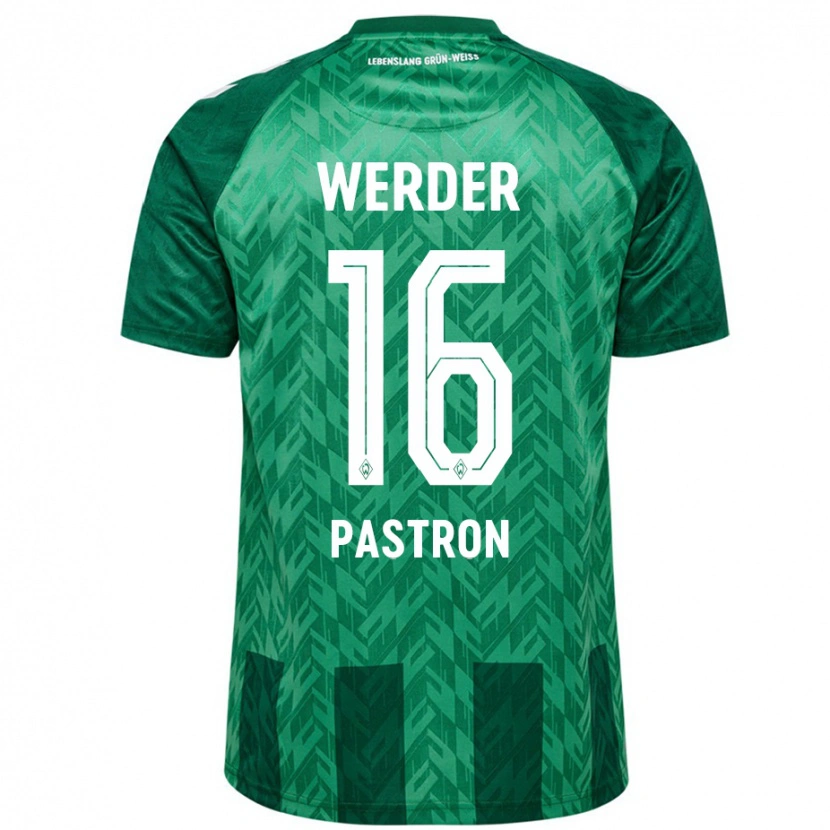 DanxenレディースAlvin Pastron#16緑ホームシャツ2024/25ジャージーユニフォーム