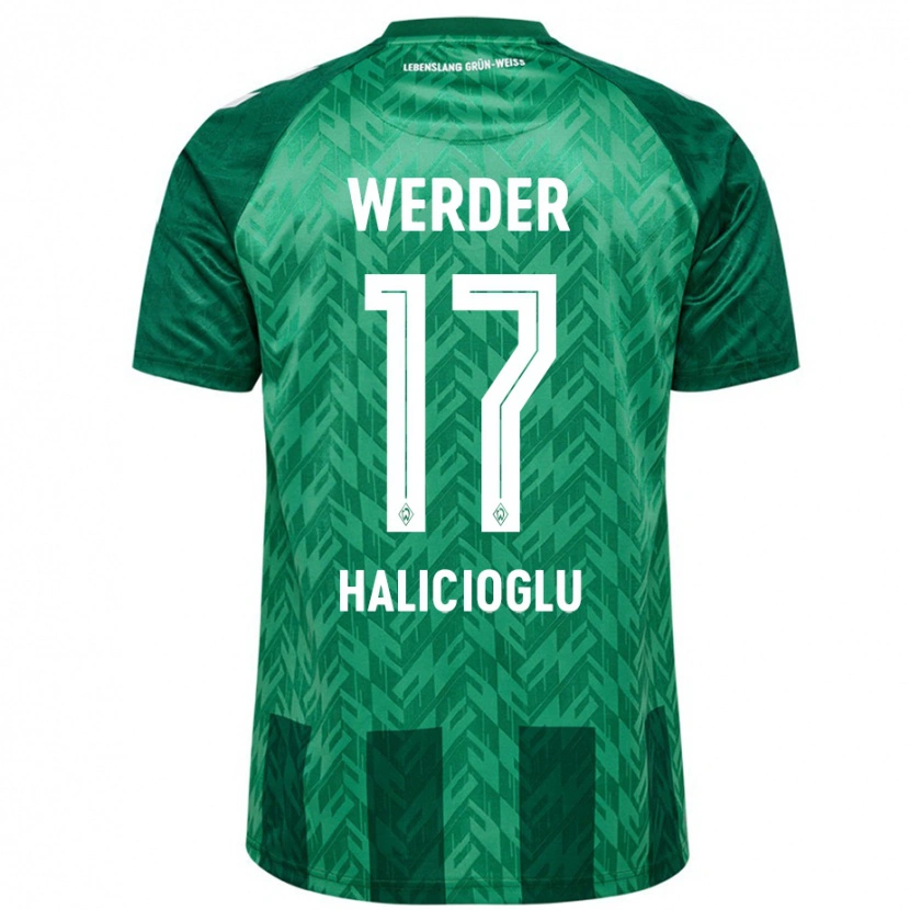 DanxenレディースArda Halicioglu#17緑ホームシャツ2024/25ジャージーユニフォーム
