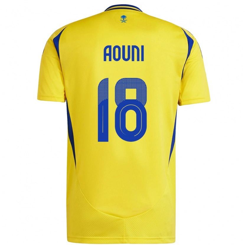 DanxenレディースSamia Aouni#18黄 青ホームシャツ2024/25ジャージーユニフォーム