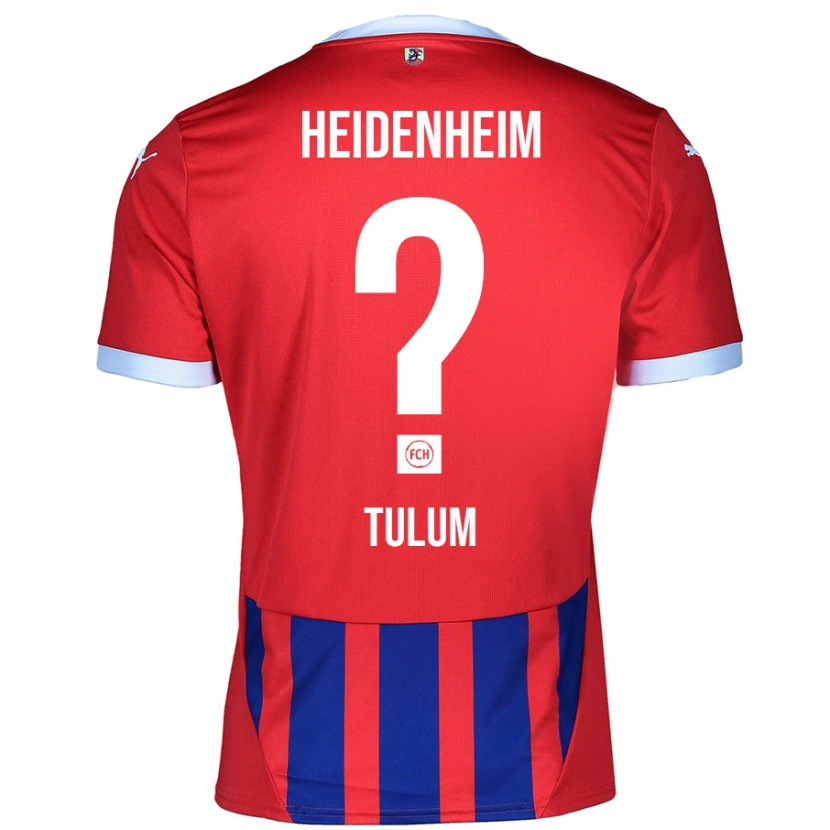 DanxenレディースMelih Tulum#0赤 青ホームシャツ2024/25ジャージーユニフォーム