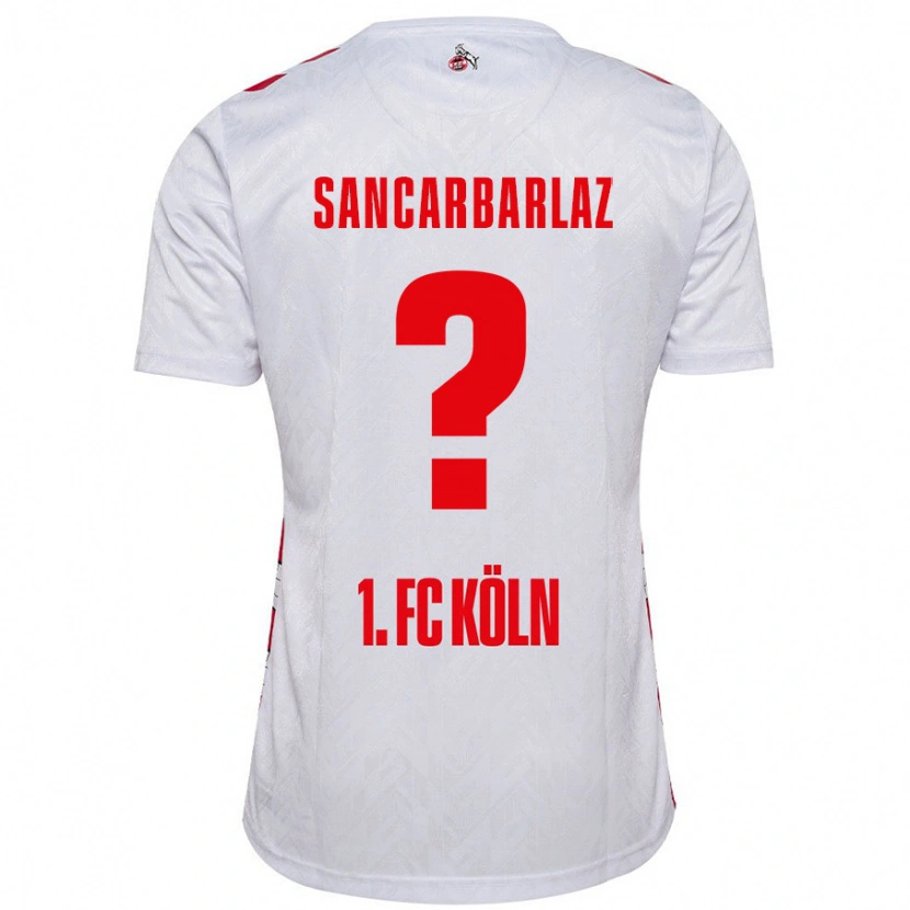 DanxenレディースKeyhan Sancarbarlaz#0白 赤ホームシャツ2024/25ジャージーユニフォーム