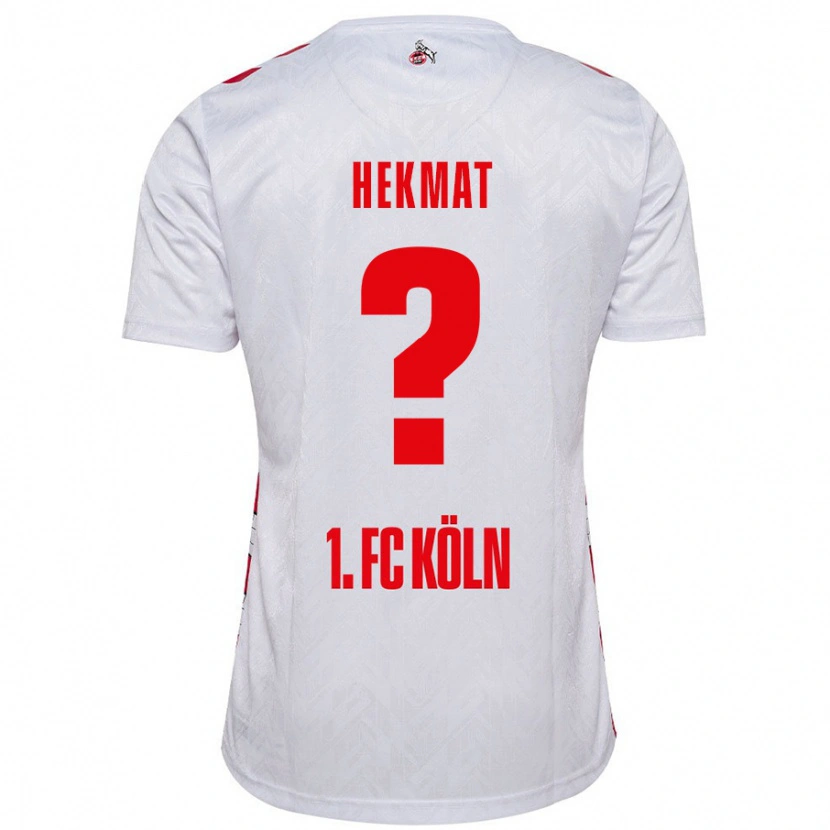 DanxenレディースKian Hekmat#0白 赤ホームシャツ2024/25ジャージーユニフォーム
