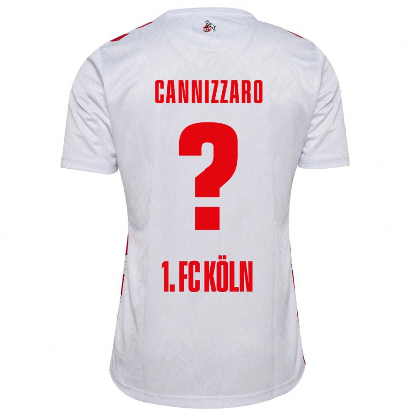 DanxenレディースSimone Cannizzaro#0白 赤ホームシャツ2024/25ジャージーユニフォーム