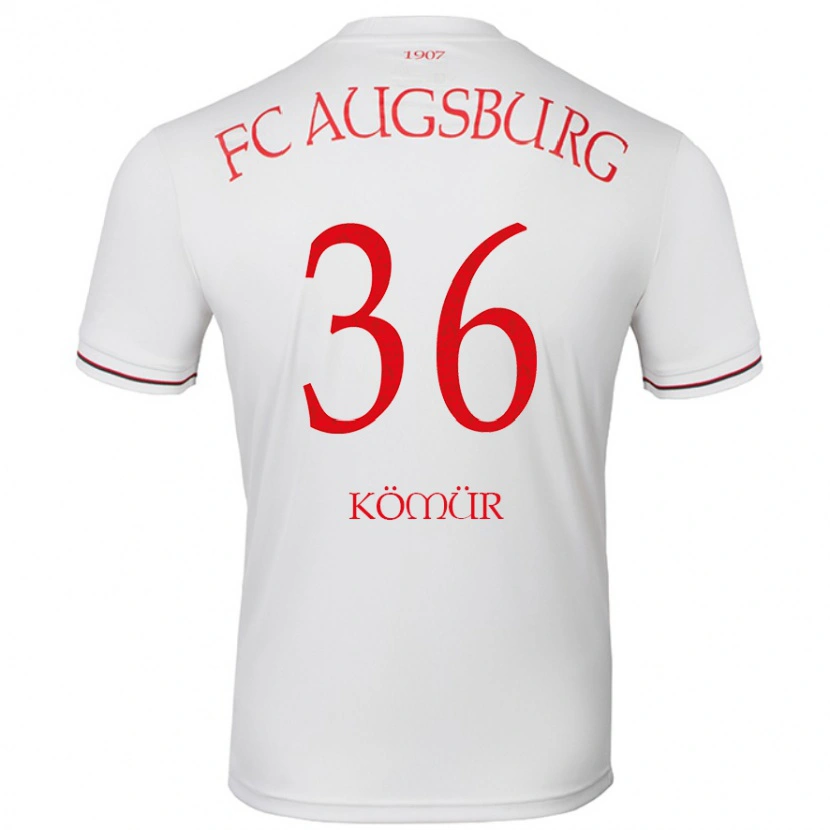 DanxenレディースMert Kömür#36白ホームシャツ2024/25ジャージーユニフォーム
