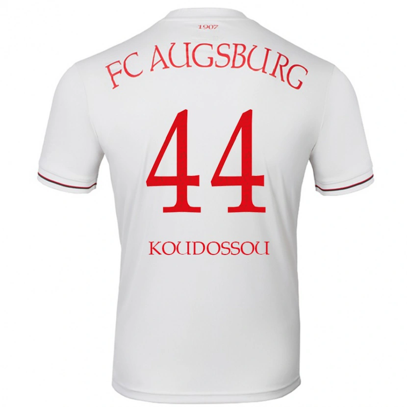 DanxenレディースHenri Koudossou#44白ホームシャツ2024/25ジャージーユニフォーム