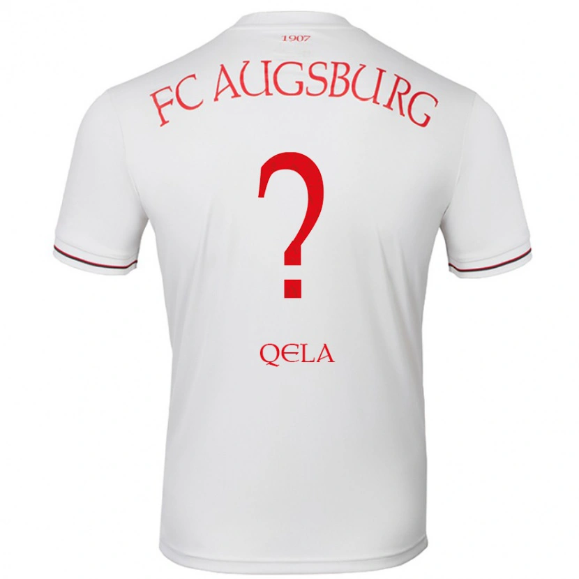 DanxenレディースArlind Qela#0白ホームシャツ2024/25ジャージーユニフォーム