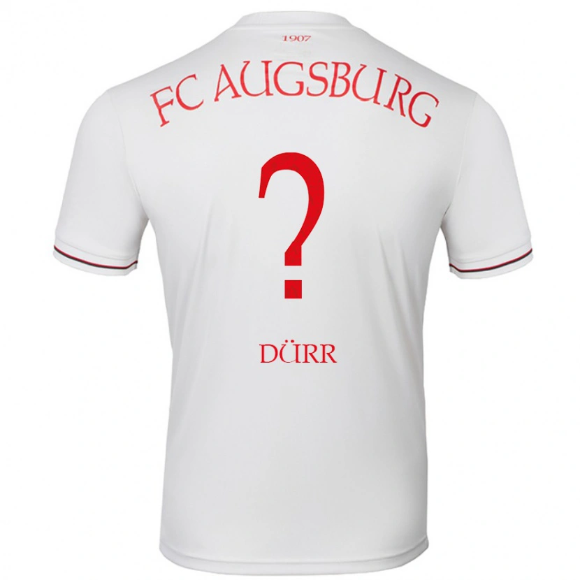 DanxenレディースIsmar Dürr#0白ホームシャツ2024/25ジャージーユニフォーム