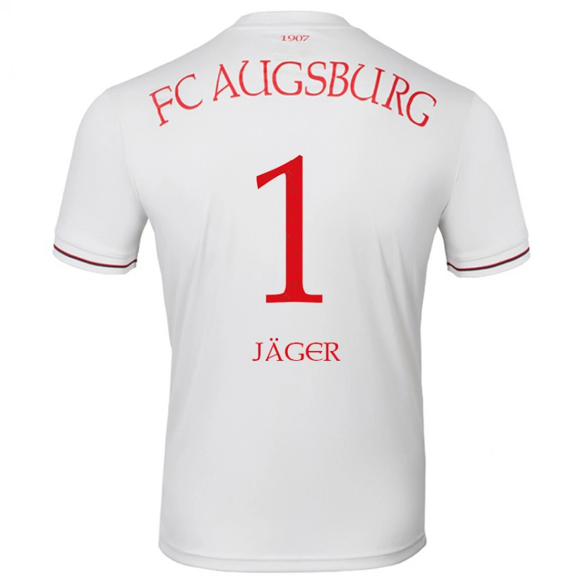 DanxenレディースTobias Jäger#1白ホームシャツ2024/25ジャージーユニフォーム