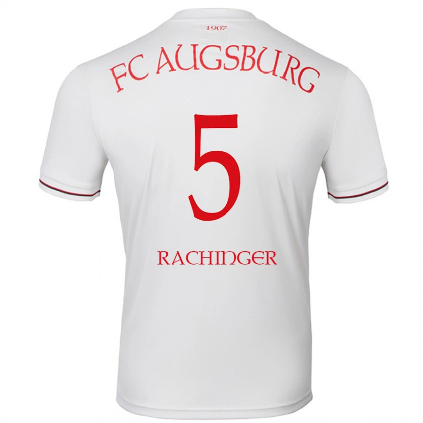 DanxenレディースLorenz Rachinger#5白ホームシャツ2024/25ジャージーユニフォーム