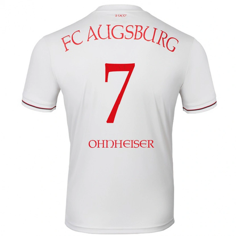 DanxenレディースNico Ohnheiser#7白ホームシャツ2024/25ジャージーユニフォーム