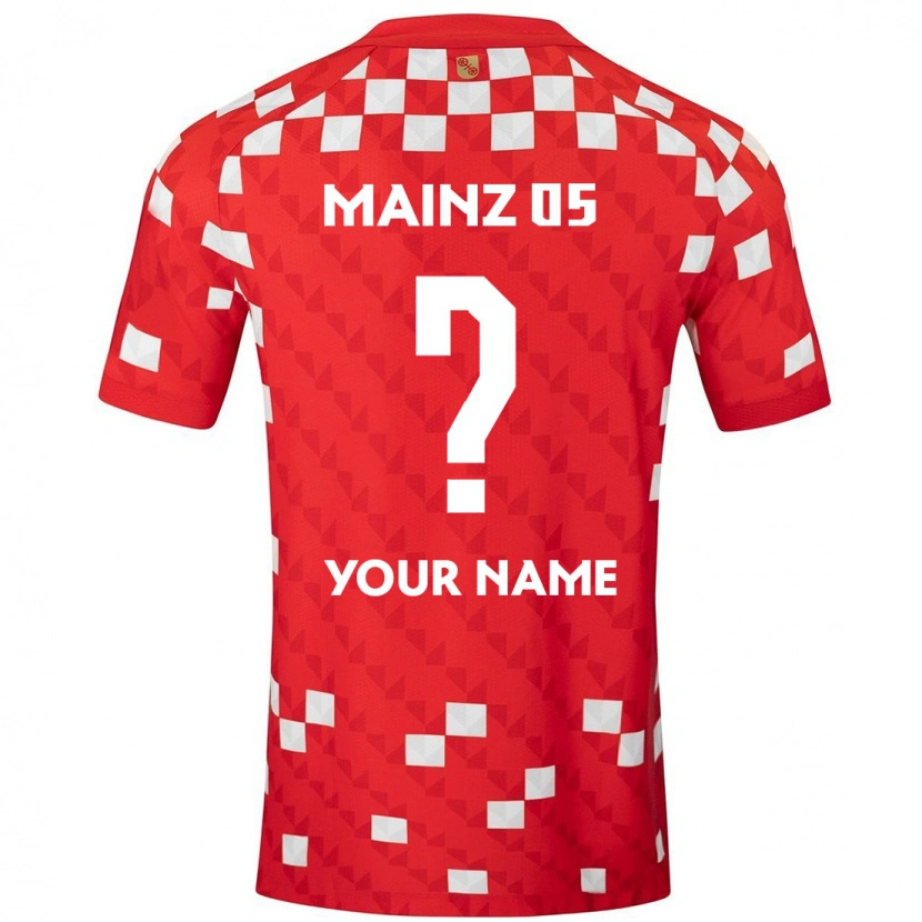 Danxenレディースあなたの名前#0白 赤ホームシャツ2024/25ジャージーユニフォーム