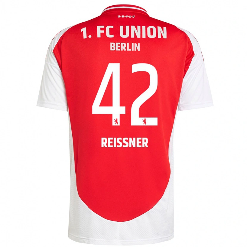 DanxenレディースNaika Reissner#42赤 白ホームシャツ2024/25ジャージーユニフォーム
