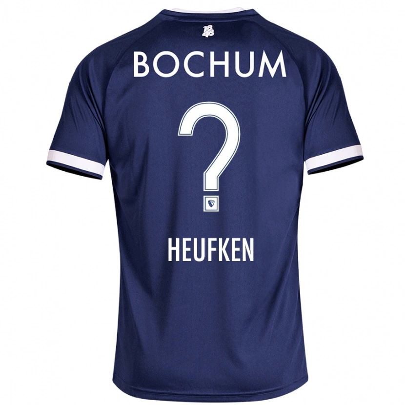 DanxenレディースJeremias Heufken#0ダークブルーホームシャツ2024/25ジャージーユニフォーム