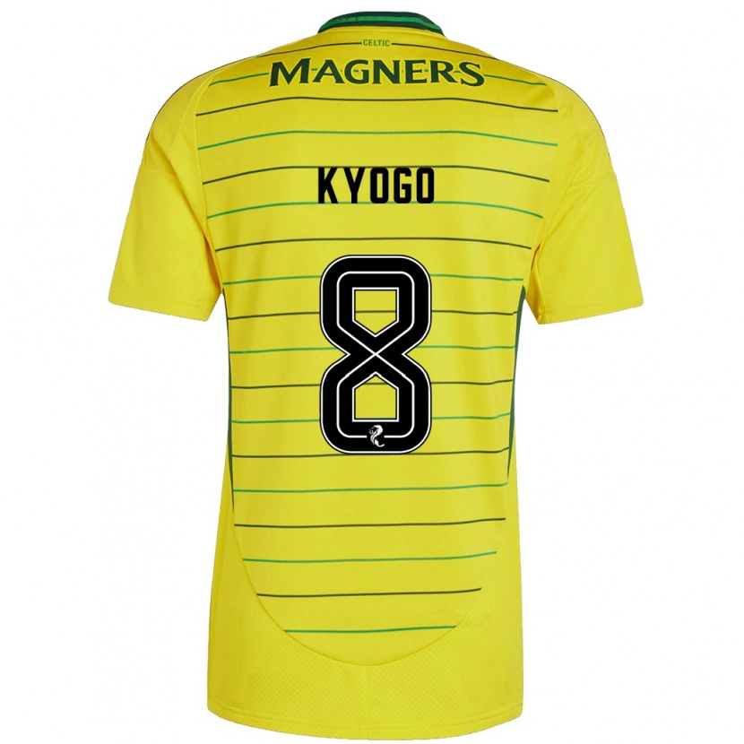 Danxenレディース古橋亨梧#8黄アウェイシャツ2024/25ジャージーユニフォーム