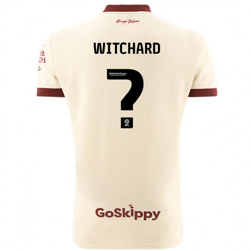 DanxenレディースJack Witchard#0クリームホワイトアウェイシャツ2024/25ジャージーユニフォーム
