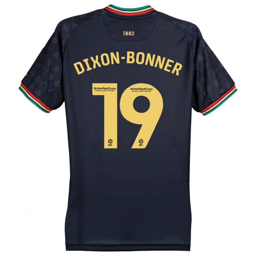 Danxenレディースエライジャ・ディクソン＝ボナー#19ダークネイビーブルーアウェイシャツ2024/25ジャージーユニフォーム