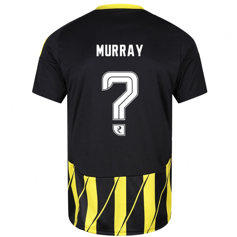 DanxenレディースPhoebe Murray#0黒 黄アウェイシャツ2024/25ジャージーユニフォーム