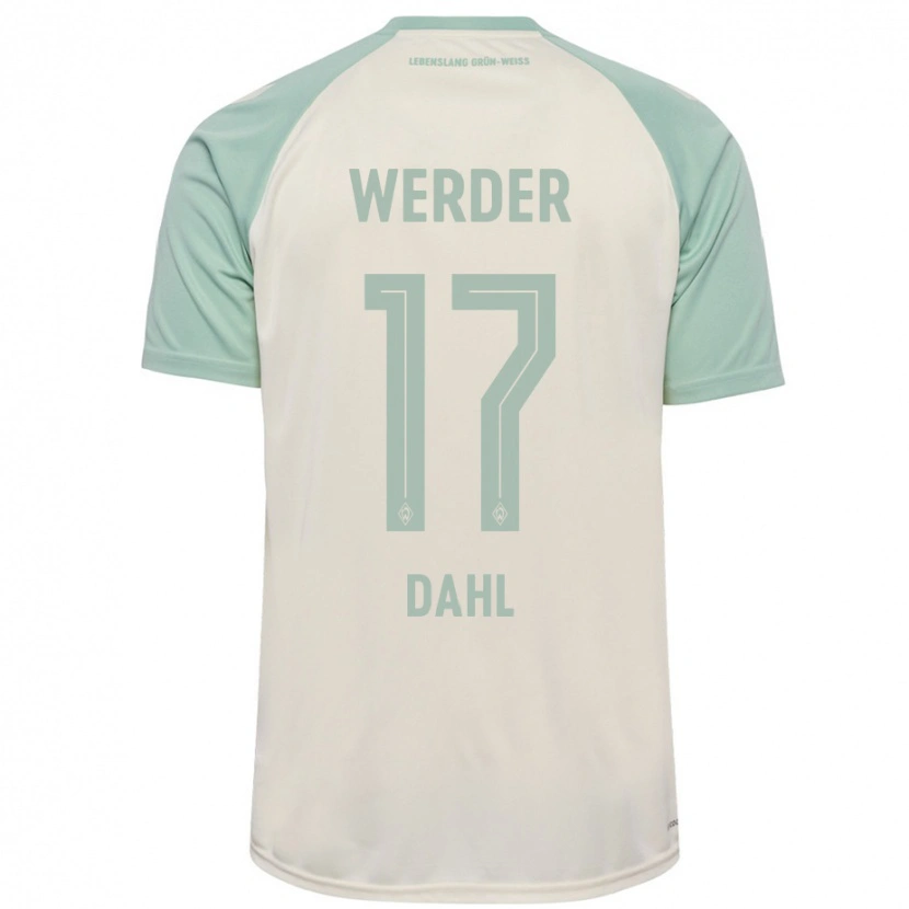 Danxenレディースアミラ・マレーネ・ダール#17オフホワイト ライトグリーンアウェイシャツ2024/25ジャージーユニフォーム