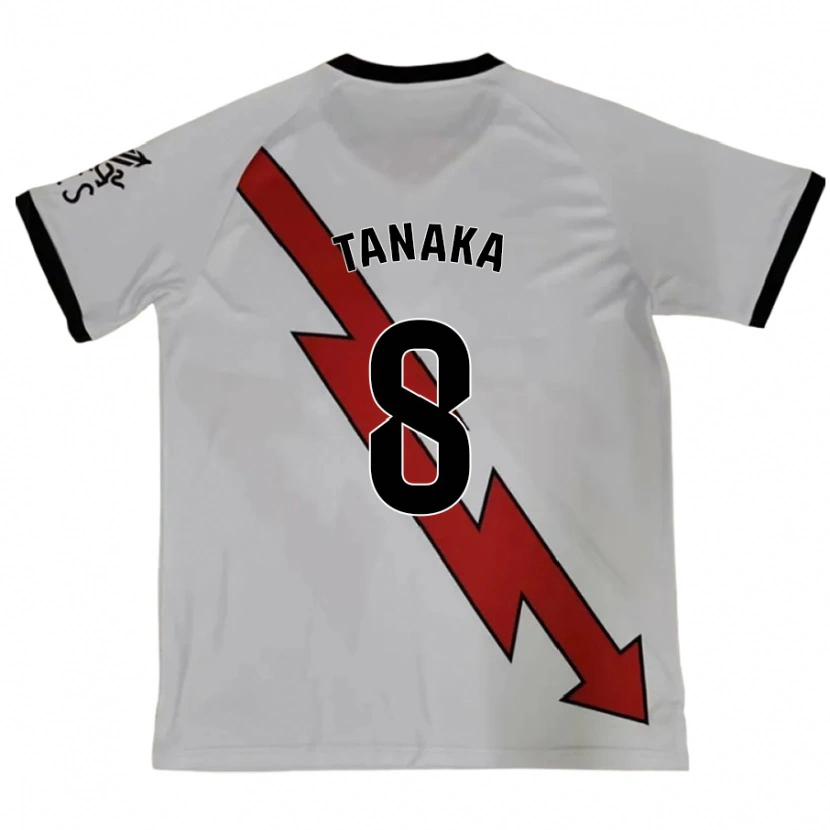 DanxenレディースYoko Tanaka#8赤アウェイシャツ2024/25ジャージーユニフォーム