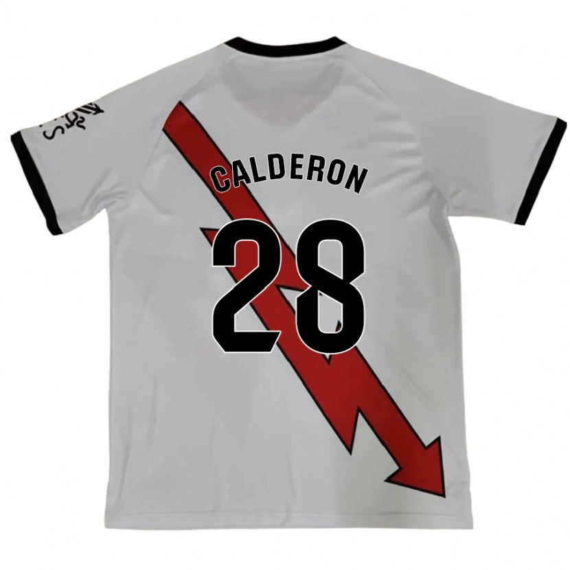 DanxenレディースEsther Calderón#28赤アウェイシャツ2024/25ジャージーユニフォーム
