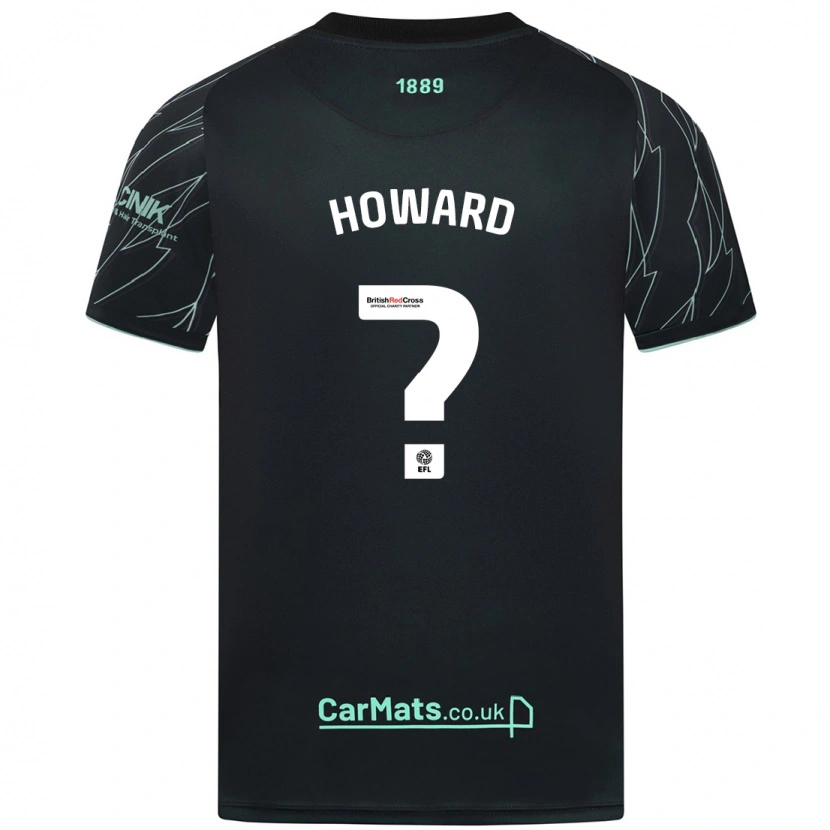 DanxenレディースTheo Howard#0黒緑アウェイシャツ2024/25ジャージーユニフォーム