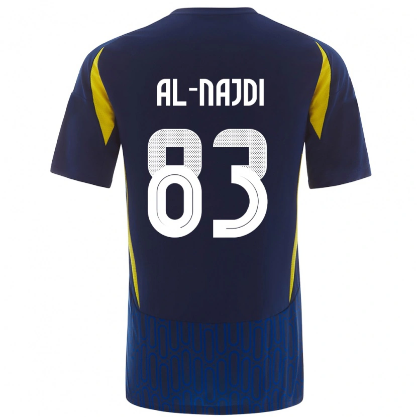 DanxenレディースSalem Al-Najdi#83青 黄アウェイシャツ2024/25ジャージーユニフォーム