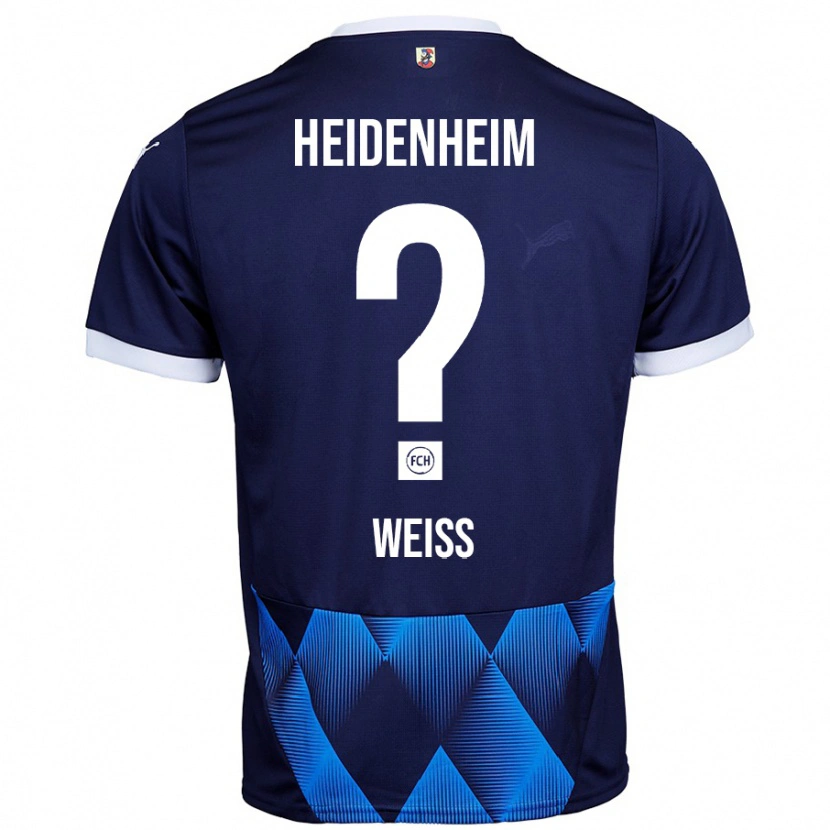 DanxenレディースPhilipp Weiß#0ダークネイビーブルーアウェイシャツ2024/25ジャージーユニフォーム