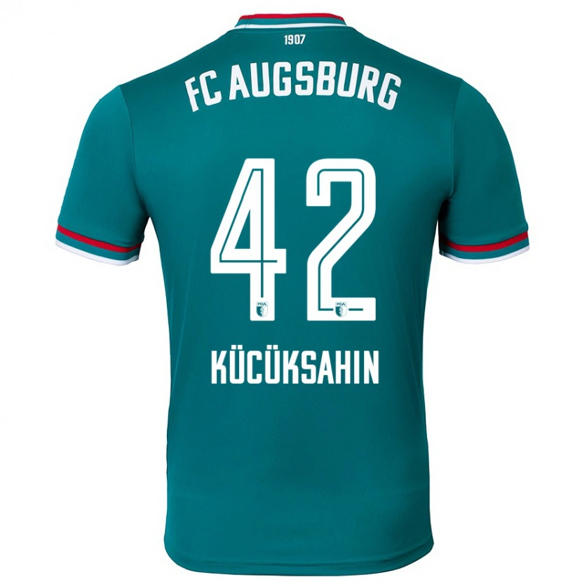 DanxenレディースMahmut Kücüksahin#42ダークグリーンアウェイシャツ2024/25ジャージーユニフォーム