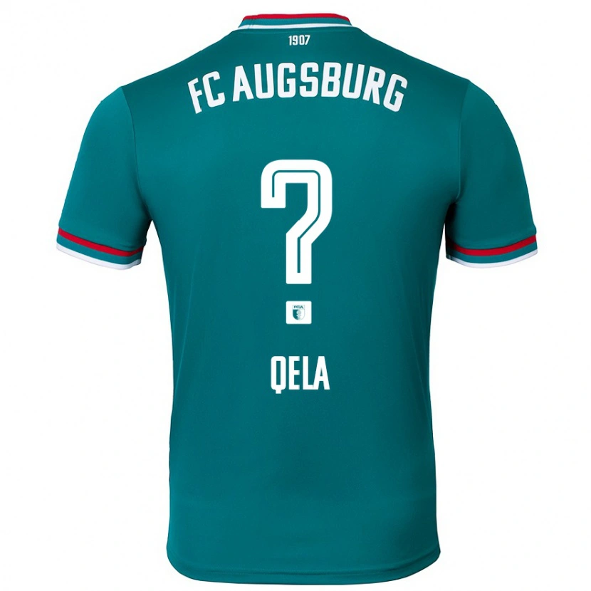 DanxenレディースArlind Qela#0ダークグリーンアウェイシャツ2024/25ジャージーユニフォーム