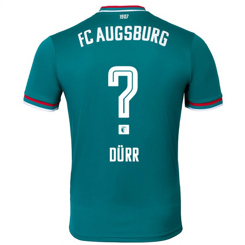 DanxenレディースIsmar Dürr#0ダークグリーンアウェイシャツ2024/25ジャージーユニフォーム