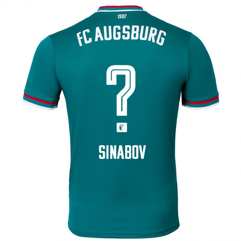 DanxenレディースAlbert Sinabov#0ダークグリーンアウェイシャツ2024/25ジャージーユニフォーム