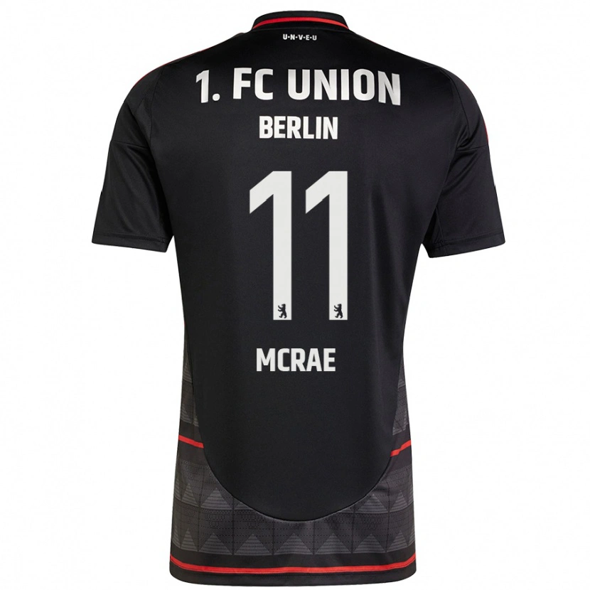 DanxenレディースDylan Mcrae#11黒アウェイシャツ2024/25ジャージーユニフォーム