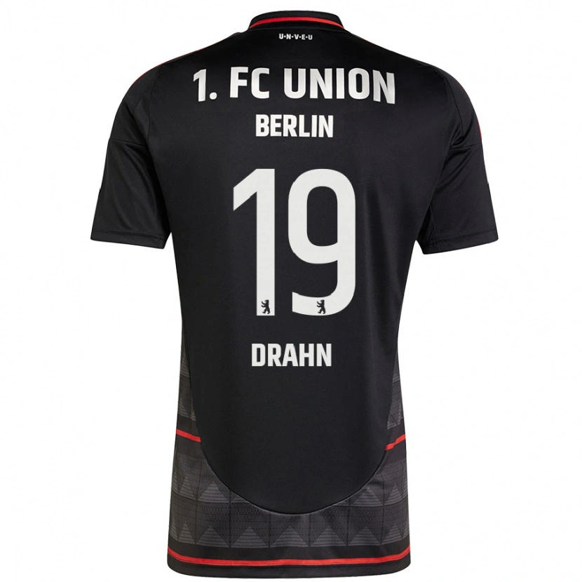 DanxenレディースMika Drahn#19黒アウェイシャツ2024/25ジャージーユニフォーム
