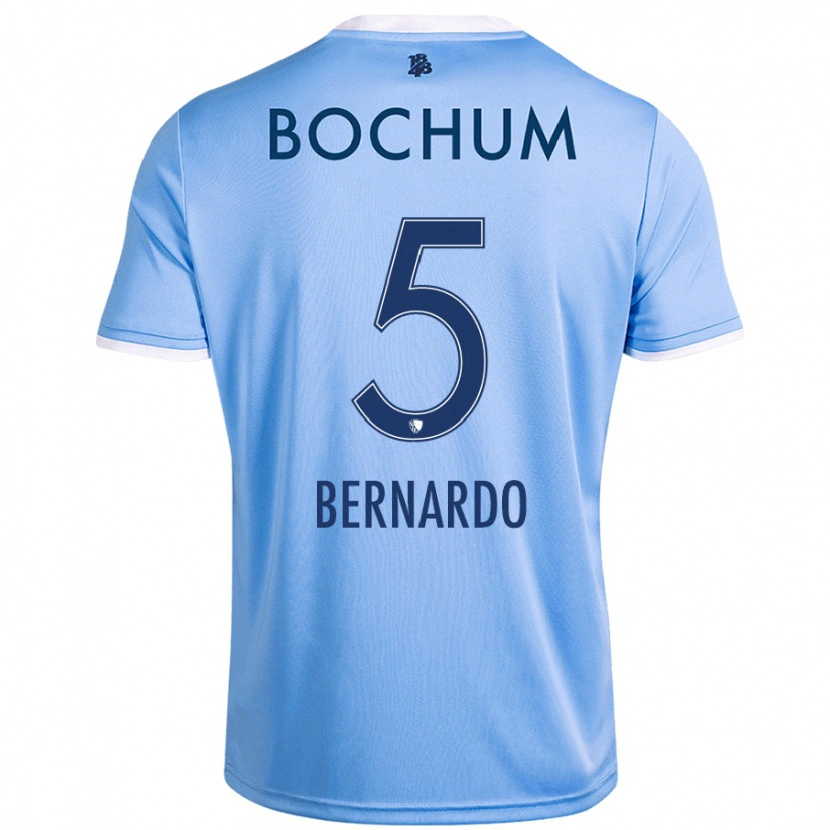 DanxenレディースBernardo#5スカイブルーアウェイシャツ2024/25ジャージーユニフォーム