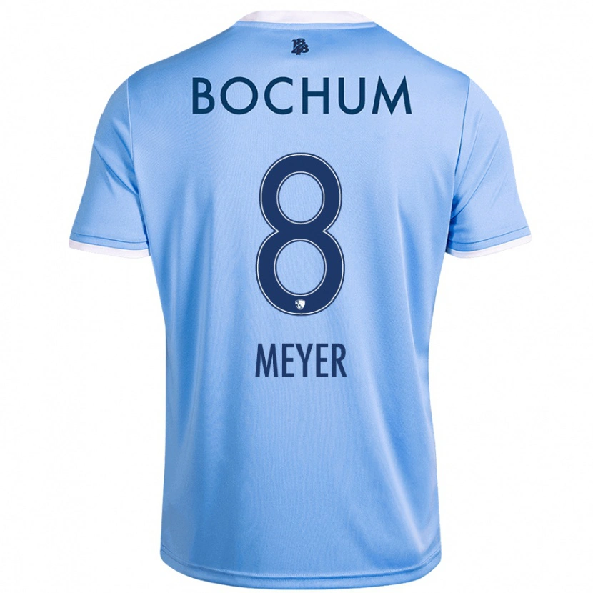 DanxenレディースTom Meyer#8スカイブルーアウェイシャツ2024/25ジャージーユニフォーム