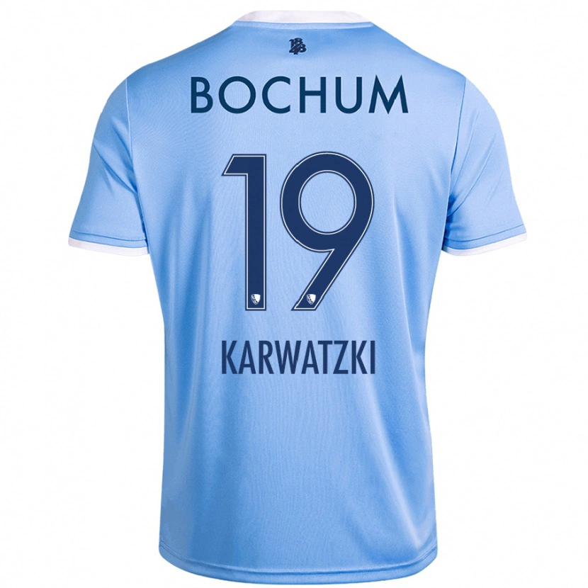 DanxenレディースLucy Karwatzki#19スカイブルーアウェイシャツ2024/25ジャージーユニフォーム