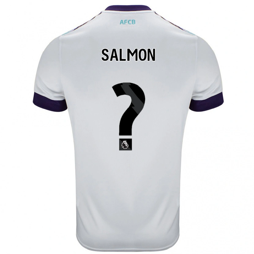 DanxenレディースJosh Salmon#0白 緑 紫アウェイシャツ2024/25ジャージーユニフォーム