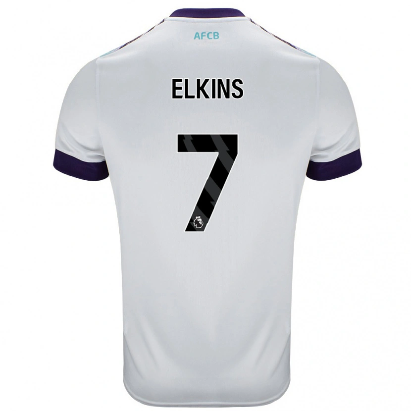DanxenレディースElle Elkins#7白 緑 紫アウェイシャツ2024/25ジャージーユニフォーム