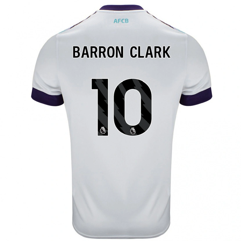 DanxenレディースMolly Barron-Clark#10白 緑 紫アウェイシャツ2024/25ジャージーユニフォーム