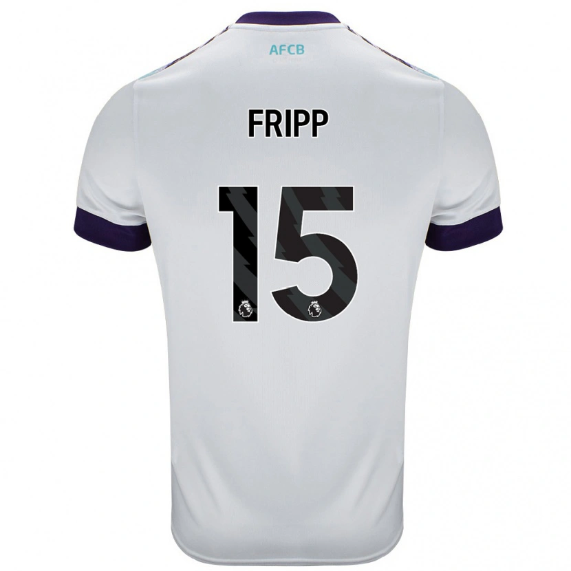 DanxenレディースKelly Fripp#15白 緑 紫アウェイシャツ2024/25ジャージーユニフォーム