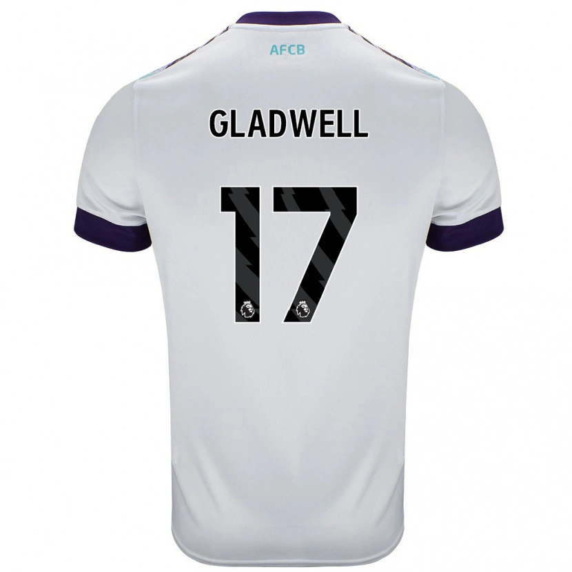 DanxenレディースMolly Gladwell#17白 緑 紫アウェイシャツ2024/25ジャージーユニフォーム