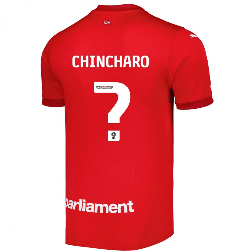 DanxenキッズVictoria Chincharo#0赤ホームシャツ2024/25ジャージーユニフォーム