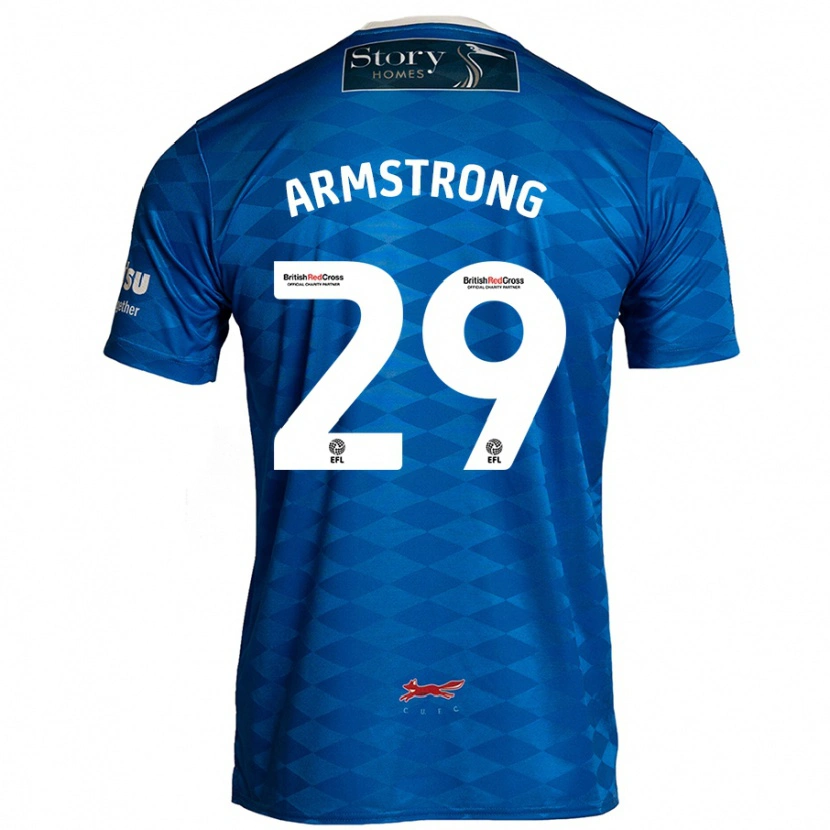 Danxenキッズルーク・アームストロング#29青ホームシャツ2024/25ジャージーユニフォーム