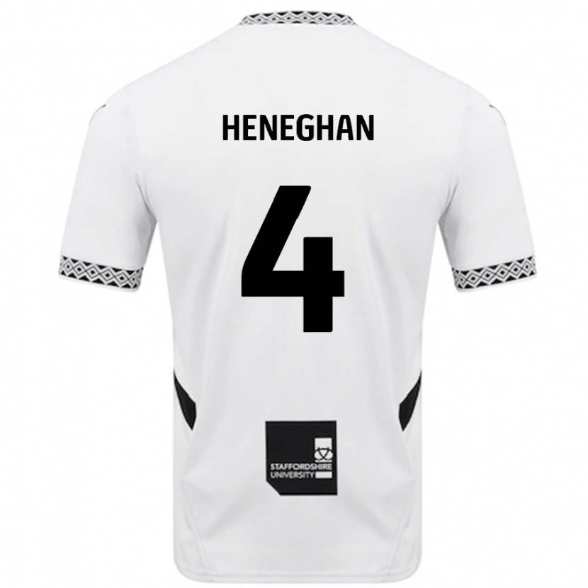 Danxenキッズベン・ヘネガン#4白ホームシャツ2024/25ジャージーユニフォーム