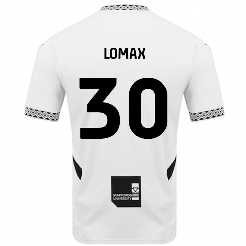 Danxenキッズベン・ロマックス#30白ホームシャツ2024/25ジャージーユニフォーム