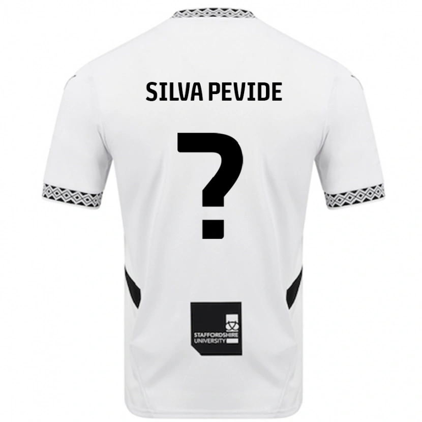 DanxenキッズJoao Silva Pevide#0白ホームシャツ2024/25ジャージーユニフォーム